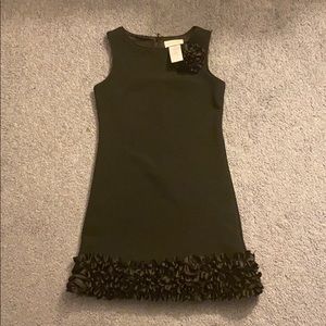 Sleeveless black dress
